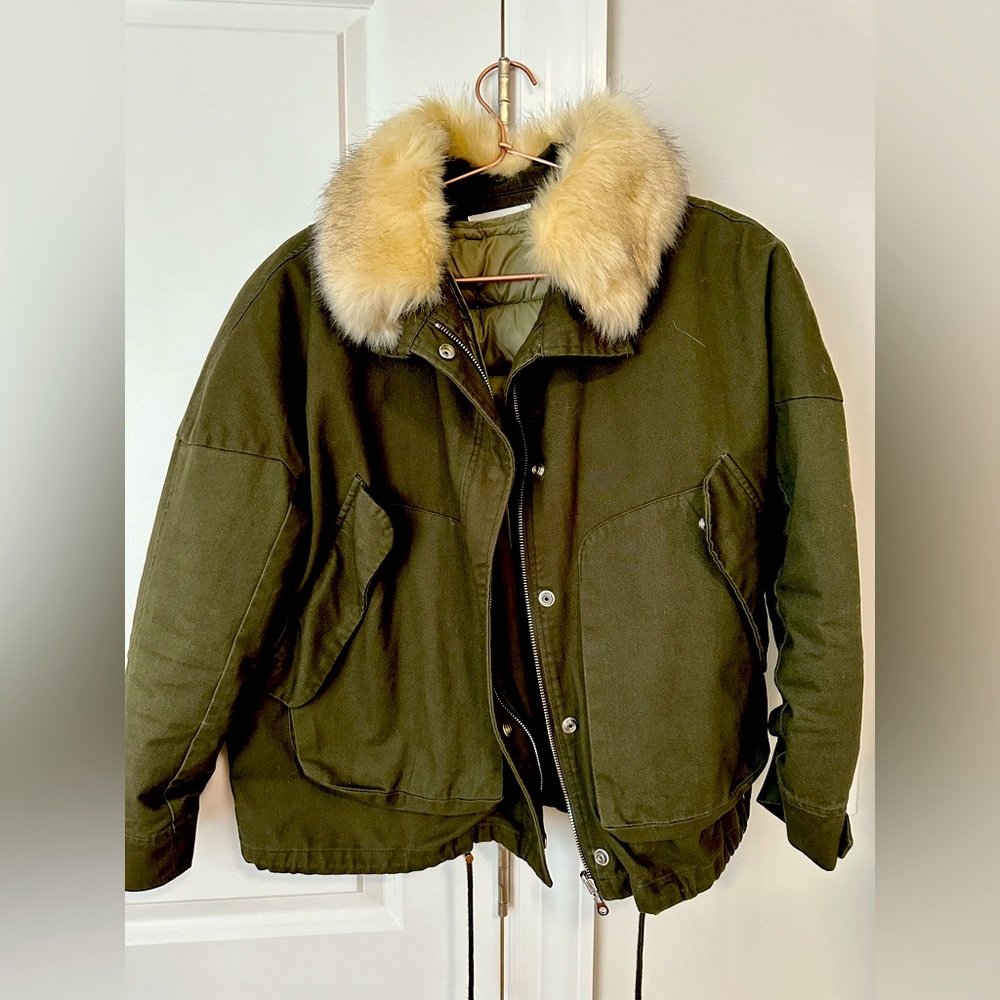 Mango parka jacket